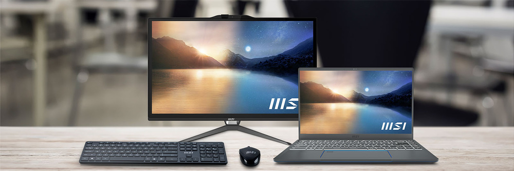 MSI PRE AP222T 13M-446XEU, čierna