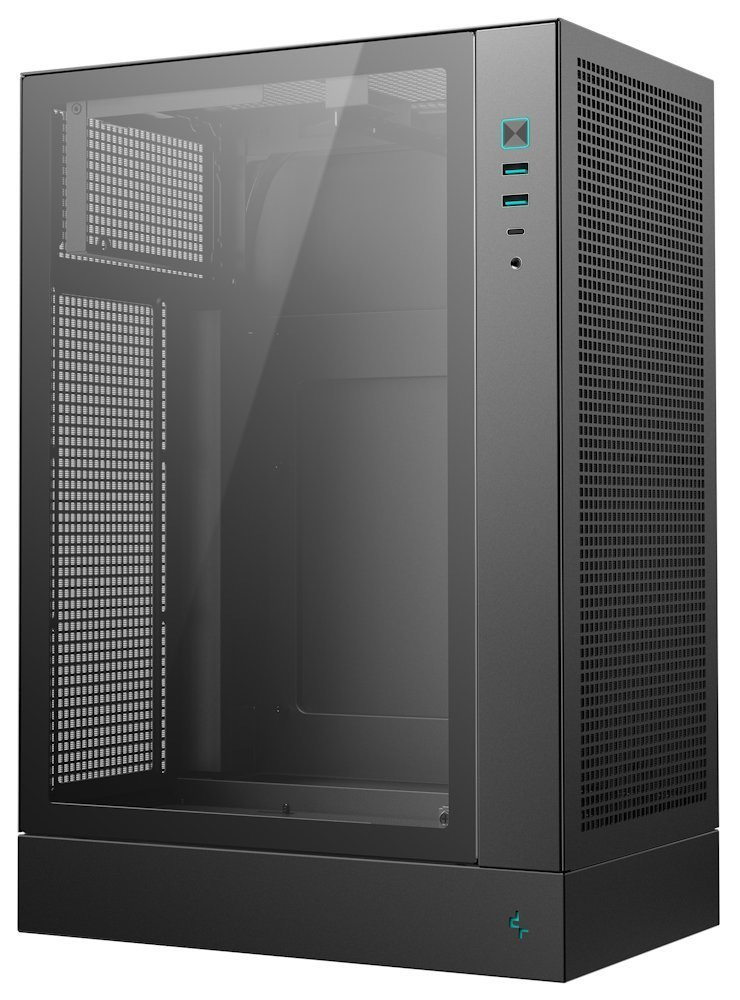 Počítačová skriňa DeepCool CH170 Plus, čierna farba