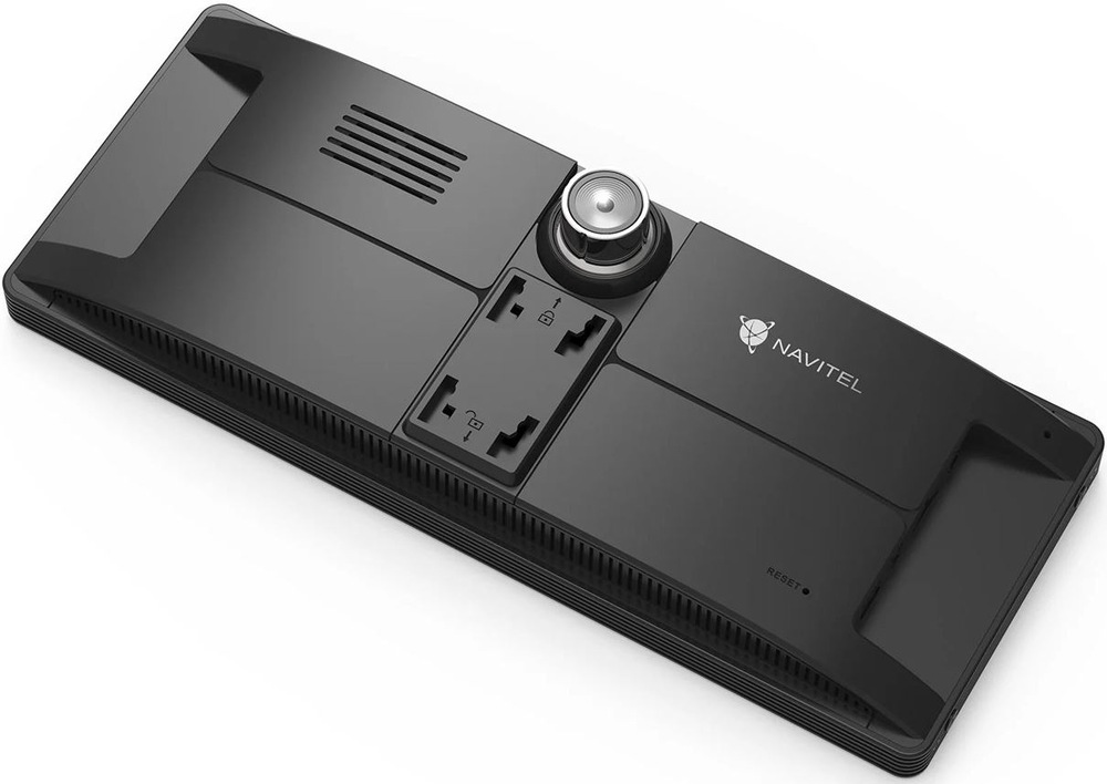 Displej do auta NAVITEL DS1020 DVR čierny Displej do auta NAVITEL DS1020 DVR s obrazovkou rozhrania Apple CarPlay a vysunutým držiakom