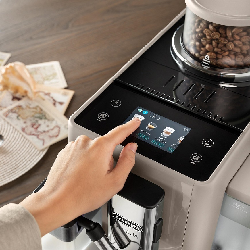 Automatický kávovar De'Longhi Rivelia EXAM 440.55.BG béžový