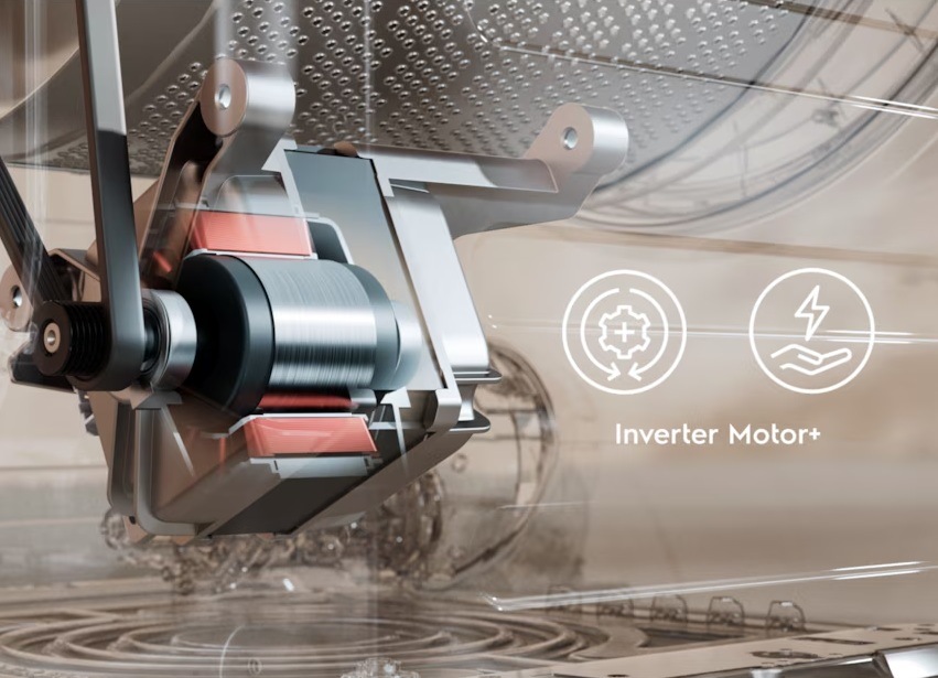 Práčka Electrolux Série 600 EWS6326BC biela Permanentný magnet invertorovej technológie