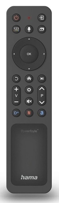 Diaľkový ovládač Hama pre TV Samsung, solárny článok a USB-C nabíjanie