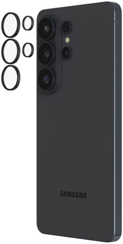 Ochranné sklo šošovky fotoaparátu ZAGG CameraRings na Samsung Galaxy S26 Ultra, čierna