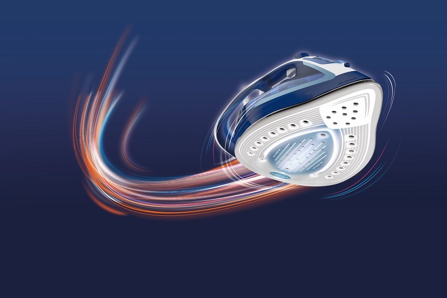 Žehlička Tefal EasyGliss Plus Auto-off FV5735E0 modrá