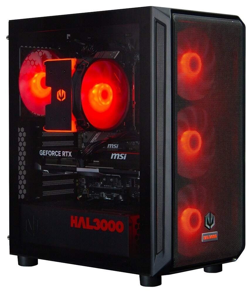 Herný počítač HAL3000 Alfa Gamer Pro Ti čierny Herný počítač HAL3000 Alfa Gamer Pro Ti čierny