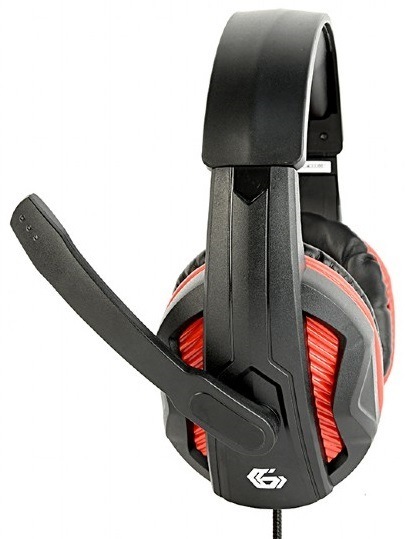Headset Gembird GHS-03 Gaming čierny/červený Headset Gembird GHS-03 Gaming čierny/červený