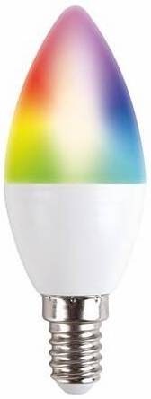 Inteligentná žiarovka Solight LED SMART WIFI sviečka, 5W, E14, RGB