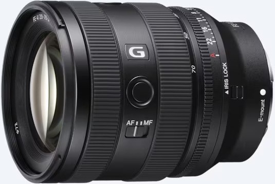 Sony FE 20-70 mm f/4 G, čierna