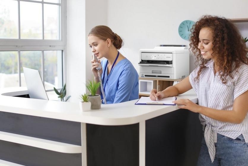Tlačiareň atramentová Epson WorkForce Pro WF-M5399DW biela Epson WorkForce Pro WF-M5399DW