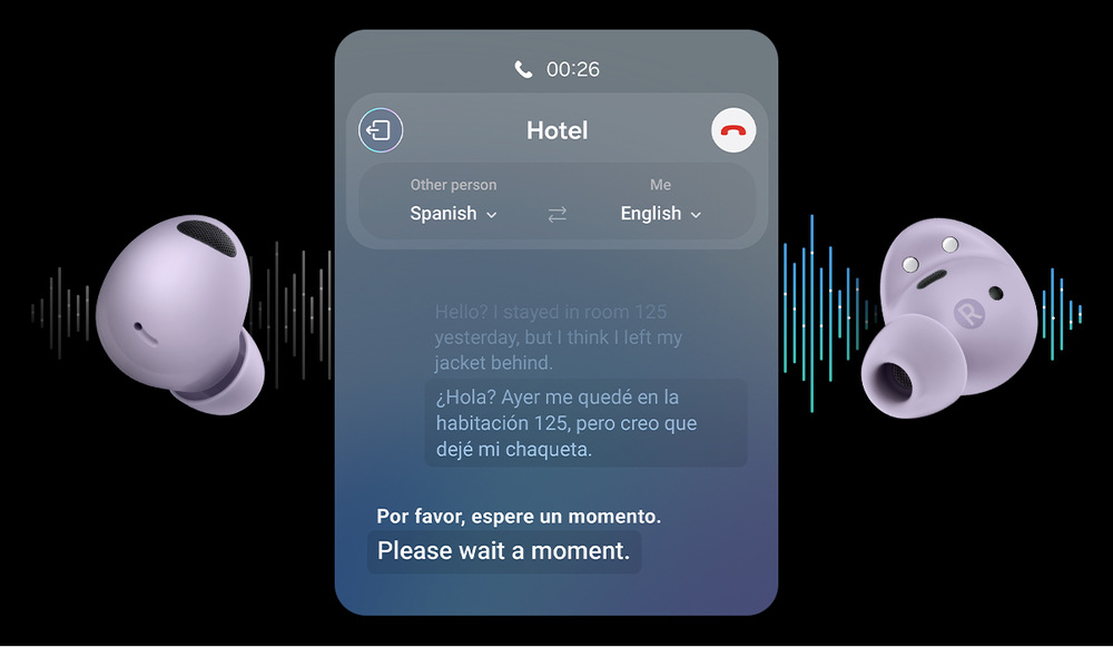 Slúchadlá Samsung Galaxy Buds2 Pro sivá