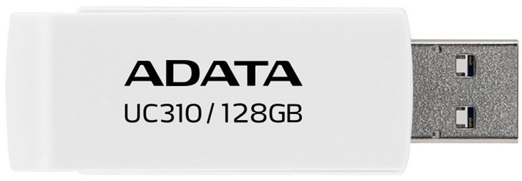 ADATA Flash Disk 128GB UC310, USB 3.2, biela