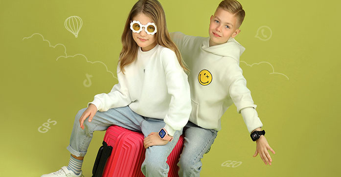 Inteligentné hodinky Garett Kids Essa GO 4G ružové Inteligentné hodinky Garett Kids Essa GO 4G ružové