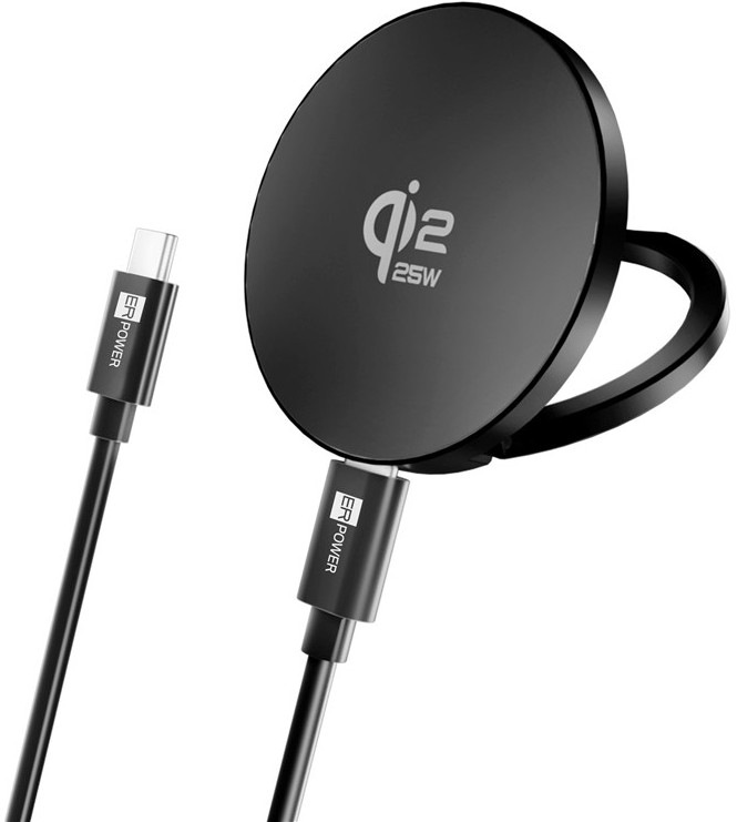 Bezdrôtová nabíjačka ERPOWER AirPad Qi2.2 s 25W výkonom