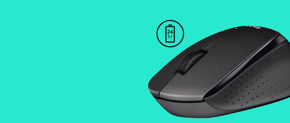 Myš Logitech B330 Silent Plus čierna Myš Logitech B330 Silent Plus čierna