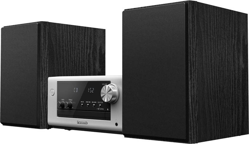 Mikro HiFi systém Panasonic SC-PM702EG-S čierny/strieborný Panasonic SC-PM702EG-S, strieborná