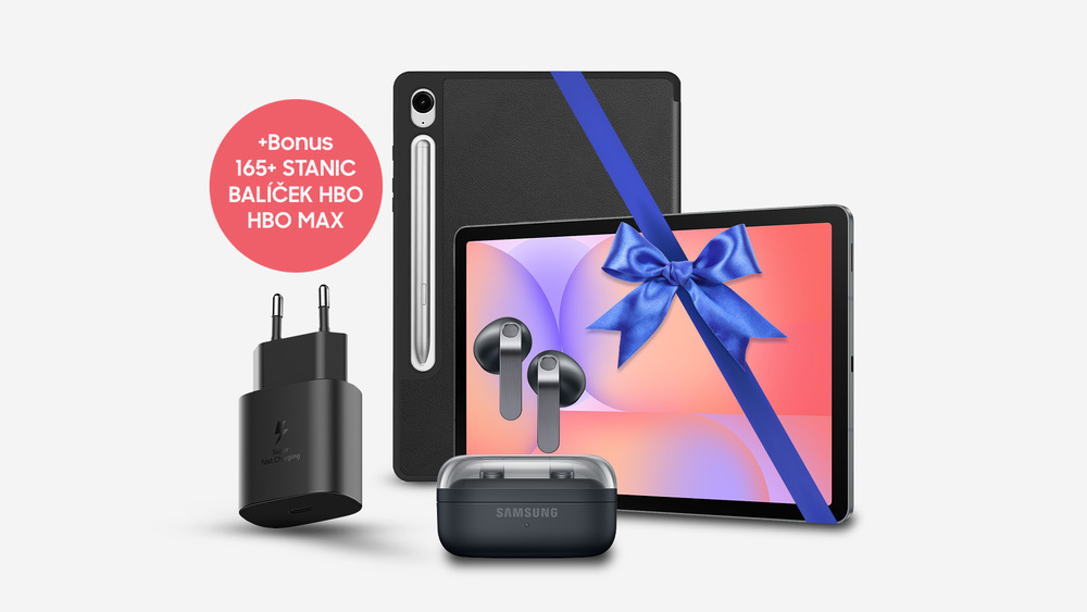Tablet Samsung Galaxy Tab S10 Lite 6 GB / 128 GB Balíček sivý Súčasťou setu Samsung Galaxy Tab S10 Lite 8 GB / 128 GB Bundle ako darček aj dotykové pero S Pen, obal, nabíjačka a bezdrôtové slúchadlá Galaxy Buds 4″ width=