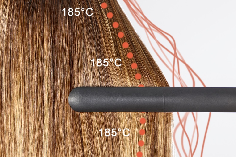 Žehlička na vlasy Rowenta SF8120F0 Ultimate Experience Thermocare čierna/medená „Žehlička