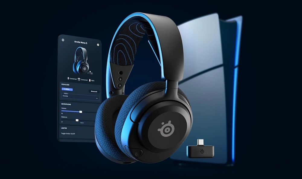 Headset SteelSeries Arctis Nova 5P Wireless čierny Headset SteelSeries Arctis Nova 5P Wireless čierny