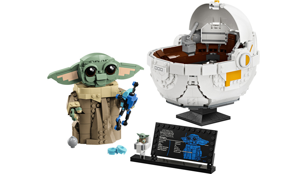 Stavebnica LEGO® Star Wars™ 75403 Grogu™ ve vznášejícím se kočárku Hotový Grogu sa stane výraznou dekoráciou aj originálnym darčekom pre mladých fanúšikov Star Wars.