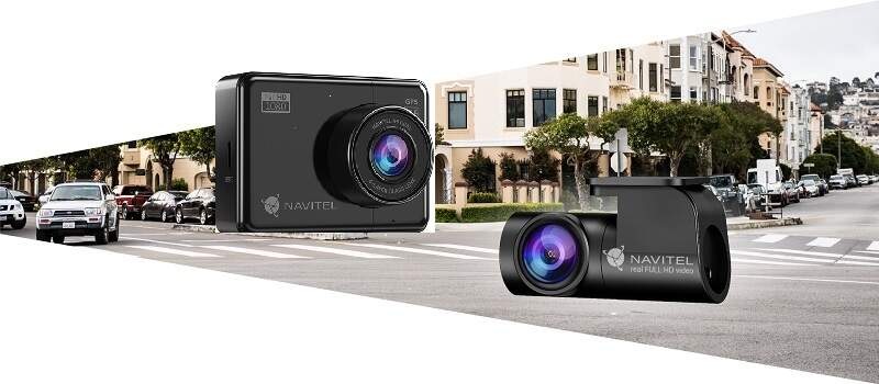 Autokamera NAVITEL R9 DUAL čierna