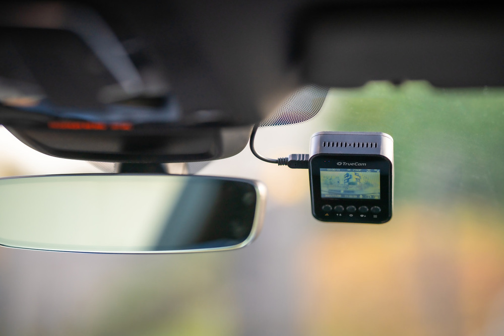 Autokamera TrueCam H25 GPS 4K (s hlásením radarov) čierna