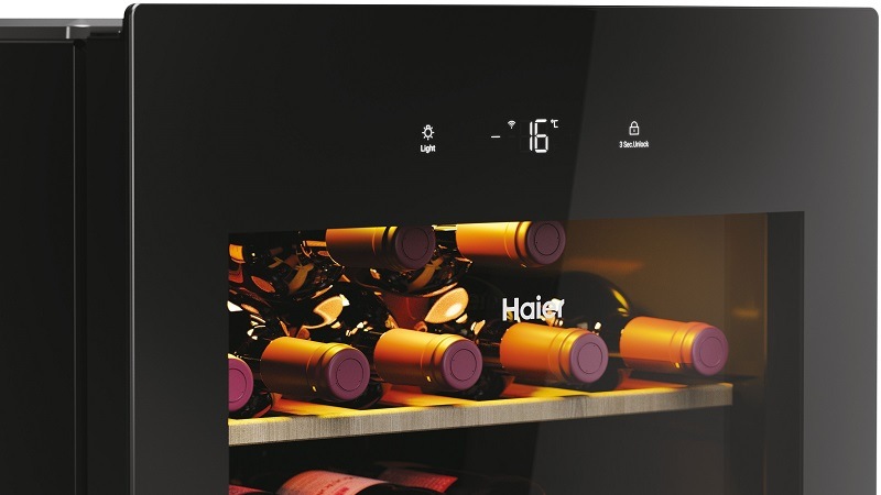 Vínotéka Haier HWS34GGH1 čierna