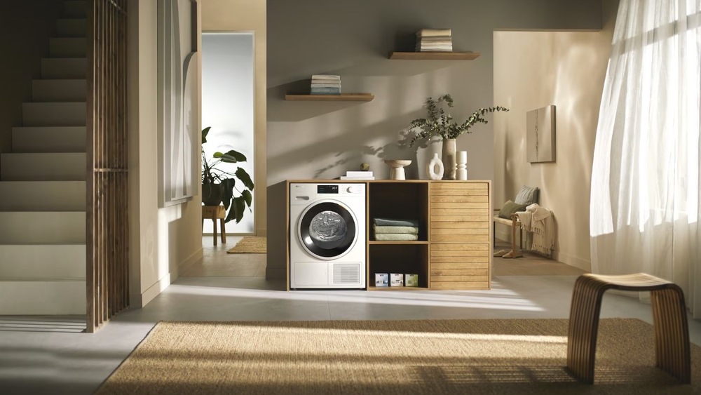 Set výrobkov Miele WWD 380 WCS + TWD 640 WP biely