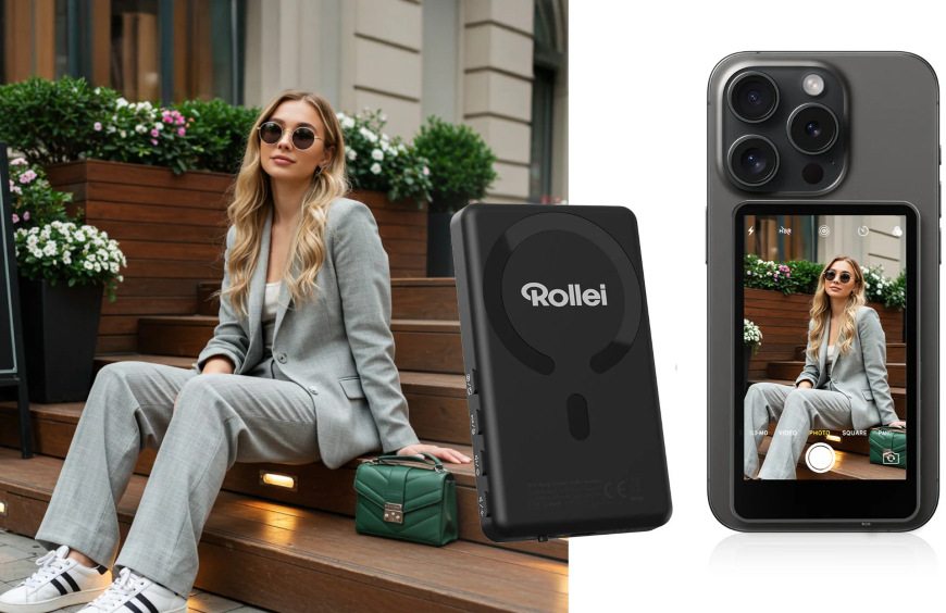 Selfie displej Rollei Easy Creator Selfie Monitor čierny Rollei Easy Creator Selfie Monitor, čierna