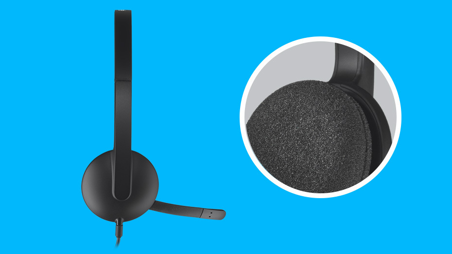 Headset Logitech H340 USB čierny