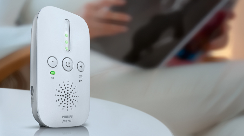 Detská elektronická pestúnka Philips Avent SCD502/26 biela