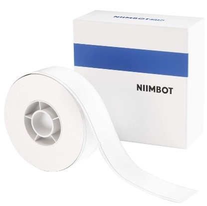 Papierový štítok Niimbot na káble RXL 12,5x109mm 65ks pre D11 a D110 biely