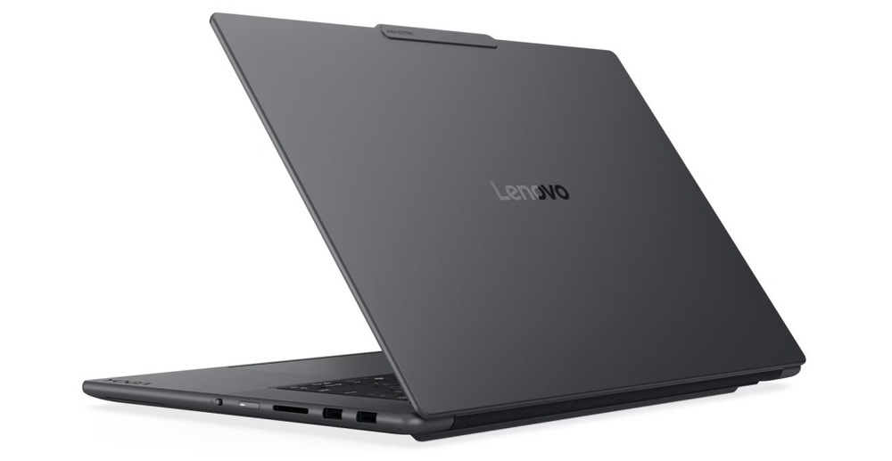 Pootvorený notebook Lenovo Yoga Pro 9 16IPH11 zozadu