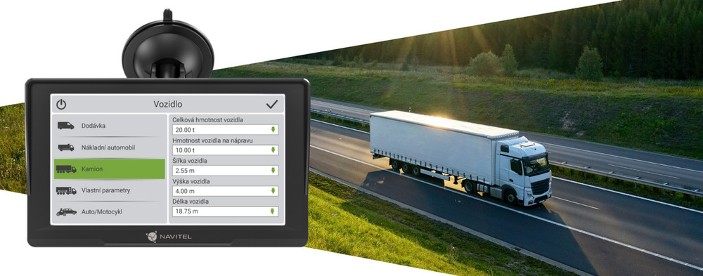 Navigačný systém GPS NAVITEL E777 TRUCK čierna Navigačný systém GPS NAVITEL E777 TRUCK čierna