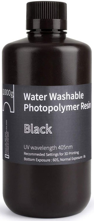 UV resin Elegoo Water Washable 1kg čierna