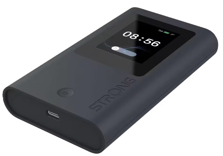Prenosný hotspot Strong 5G MIFI AX1800 čierny Prenosný hotspot Strong 5G MIFI AX1800 - čierny