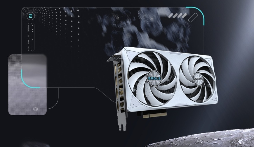 Grafická karta GIGABYTE GeForce RTX 5060 Ti EAGLE ICE OC 8G Grafická karta GIGABYTE GeForce RTX 5060 Ti EAGLE ICE OC 8G