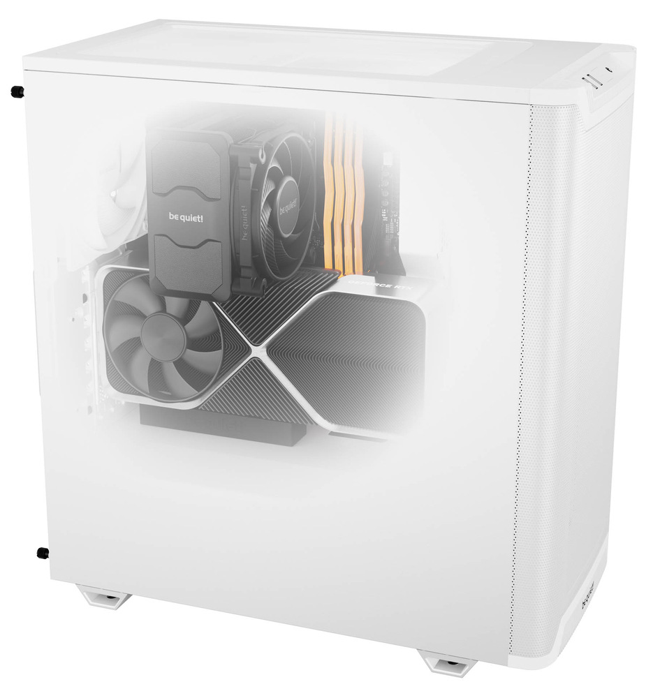 Case be quiet! PURE BASE 501 Airflow biela be quiet! Pure Base 501 Airflow