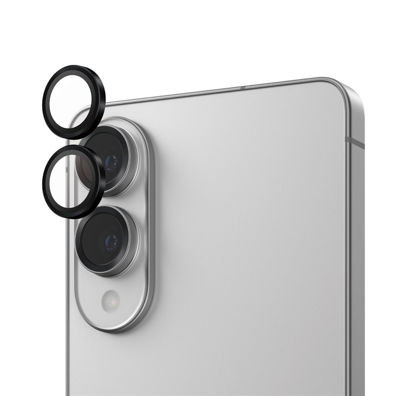 Tvrdené sklo PanzerGlass HoOps na Samsung Galaxy S25 Edge - čierne