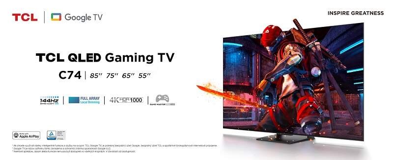 Televízor TCL 55C743