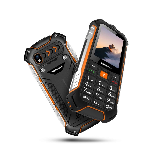 Mobilný telefón myPhone Hammer Boost 2 LTE čierny/oranžový Mobilný telefón myPhone Hammer Boost 2 LTE čierny/oranžový