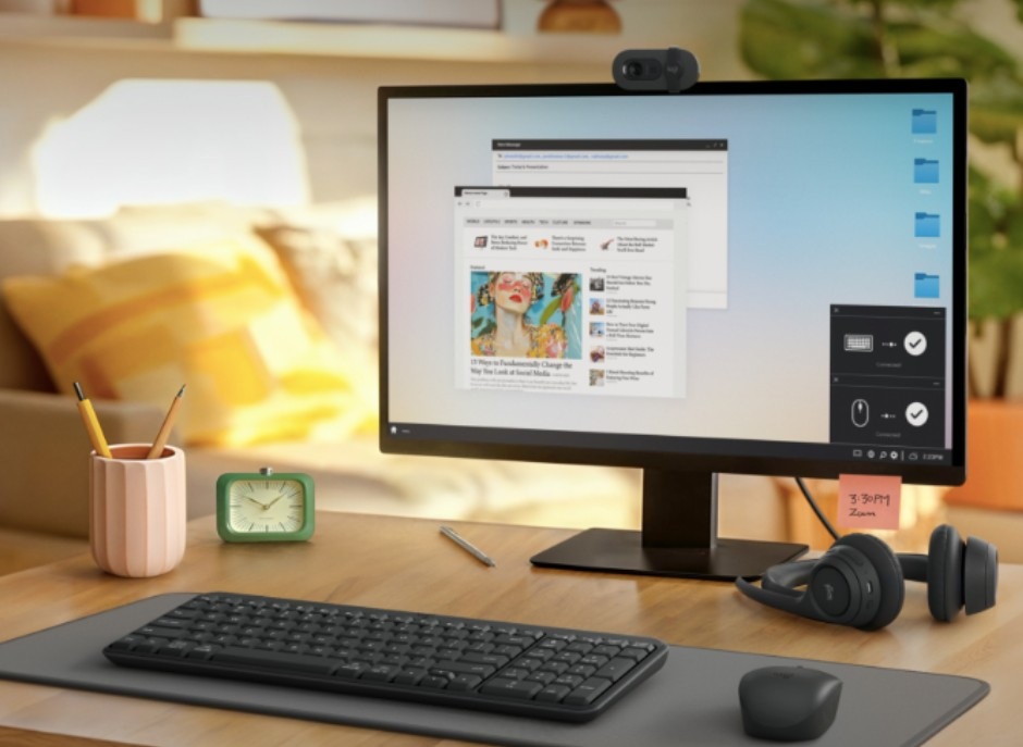 Klávesnica Logitech K250 US - grafitová