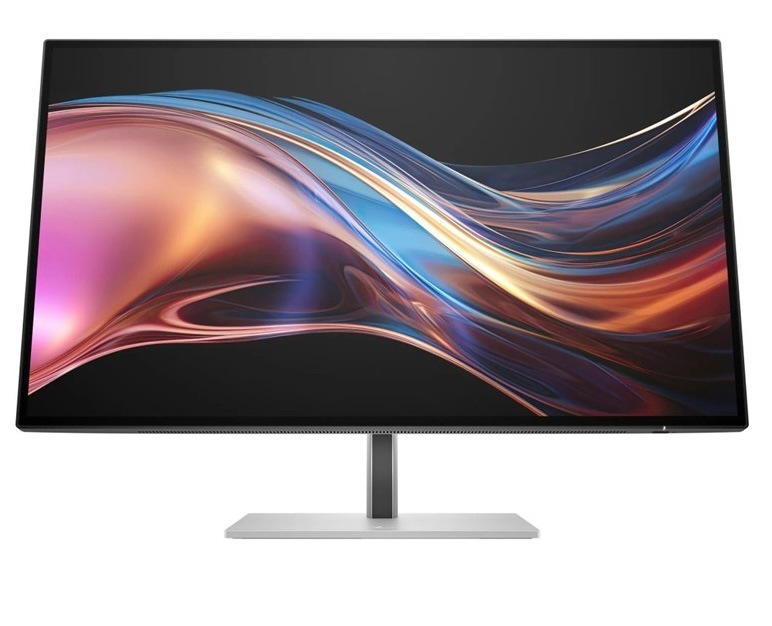 Monitor HP 727pu s LED podsvietením v striebornej farbe.