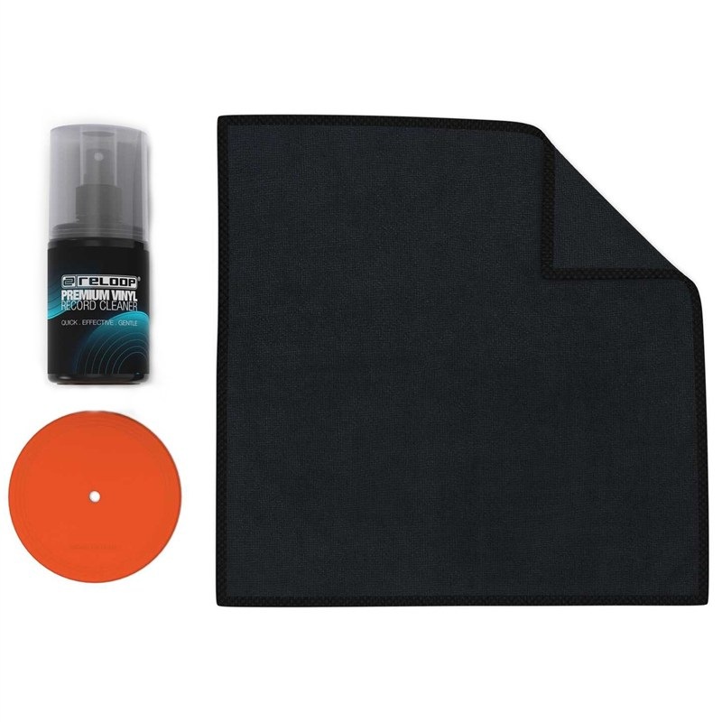 Čistiaca súprava Reloop Premium 3-IN-1 Record Care Set čierna