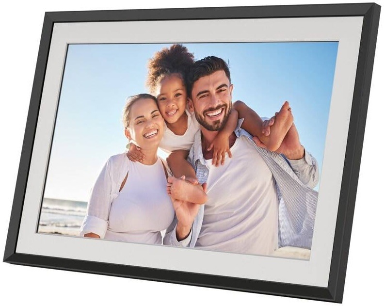 Digitálny fotorámik AgfaPhoto Realiview APF1000 WIFI v čiernom prevedení