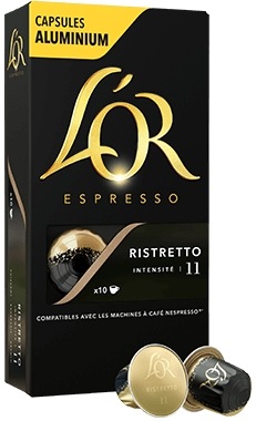 Kapsuly pre espressá L’OR NCC RISTRETTO (10 ks)