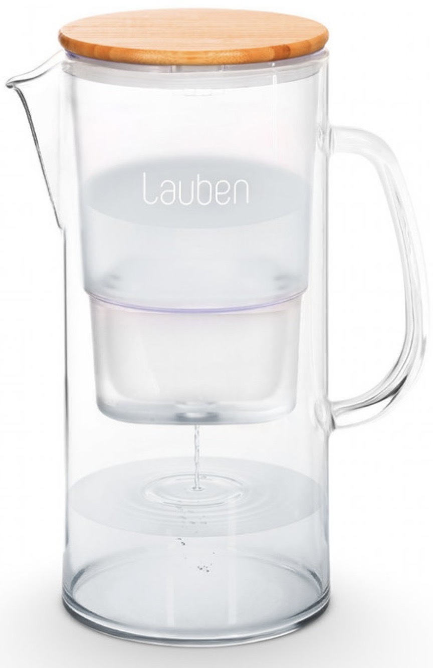 Filtrácia vody Lauben Glass Water Filter Jug 32GW sklo