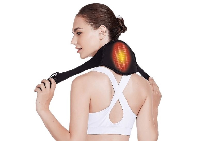 Vyhrievacia bandáž Stylies Comfort and Care na krk čierna Vyhrievacia bandáž Stylies Comfort and Care na krk čierna