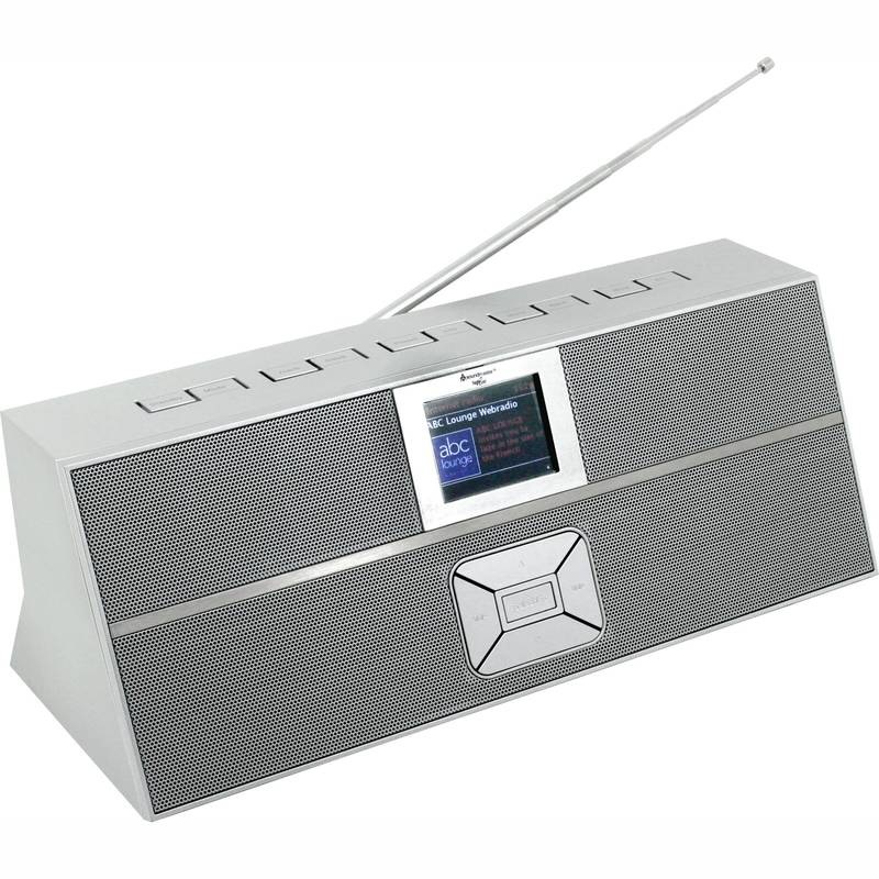 Internetový rádioprijímač s DAB+ Soundmaster IR3300SI strieborný