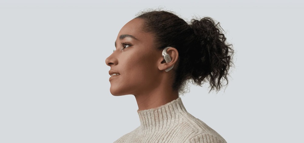Slúchadlá Shokz OpenFit béžová Shokz OpenFit