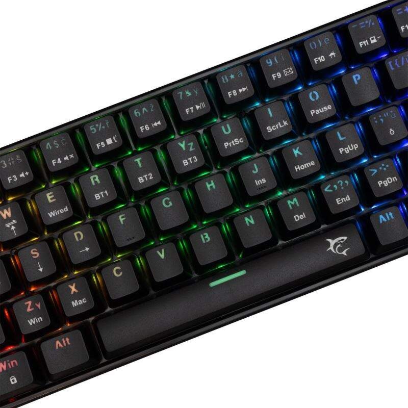 Klávesnica White Shark KAIKEN, CZ/SK layout, Red Switch čierna Klávesnica White Shark KAIKEN, CZ/SK layout, Red Switch čierna
